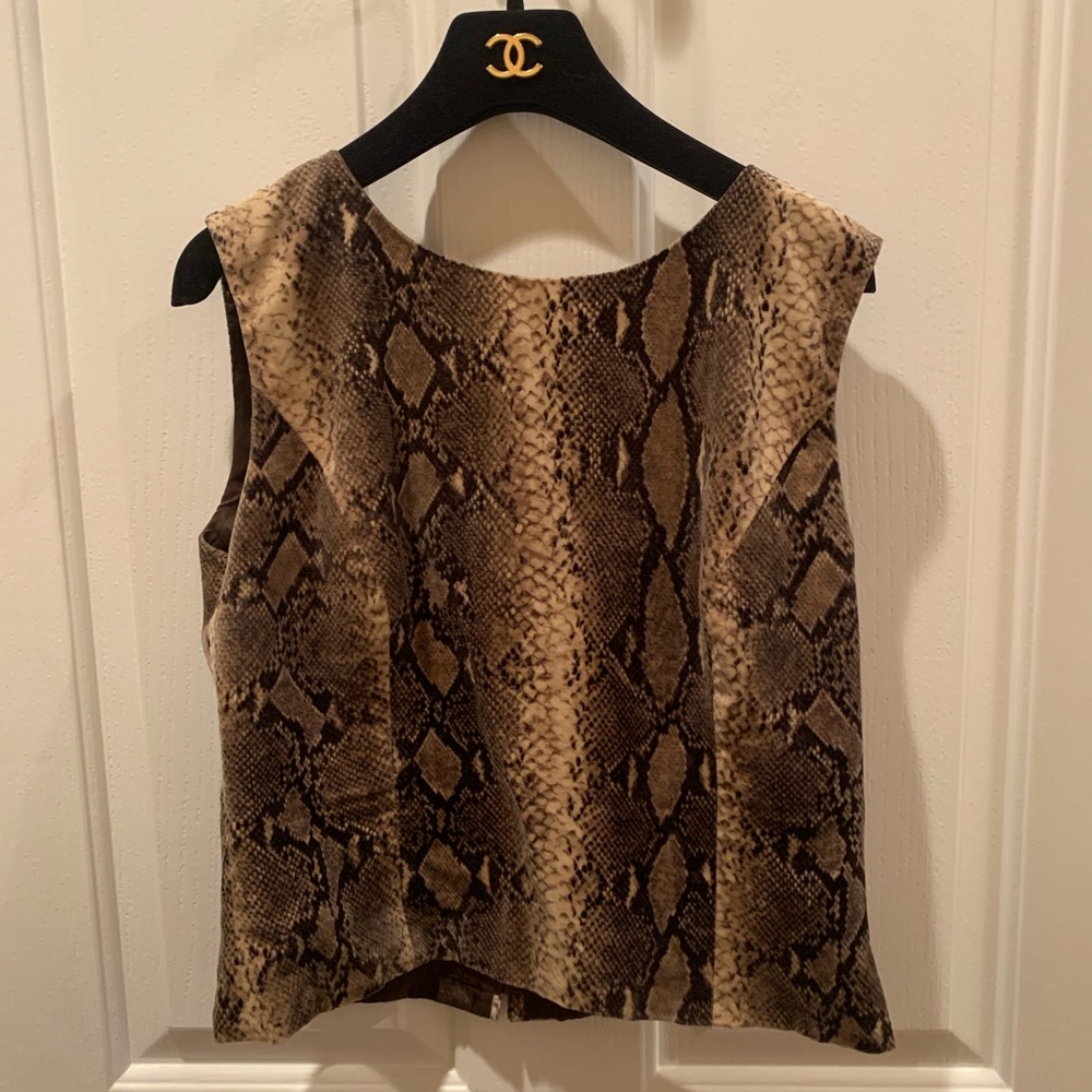 VALENTINO Snake Print Top